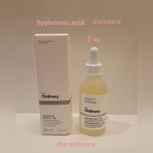 THE ORDINARY *Hyaluronic Acid 2% + B5* / 2 oz / New in box